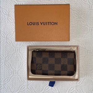 Louis Vuitton Key Pouch - Damier Ebene